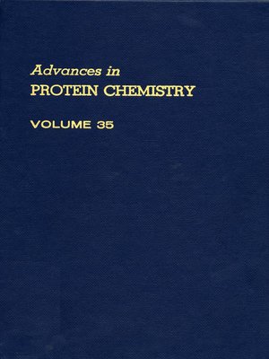 cover image of Advances in Protein Chemistry